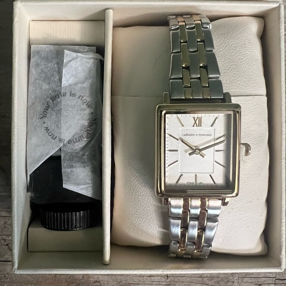 LARSSON & JENNINGS / Boyfriend Mixed Metal Watch - Picture 3 of 7